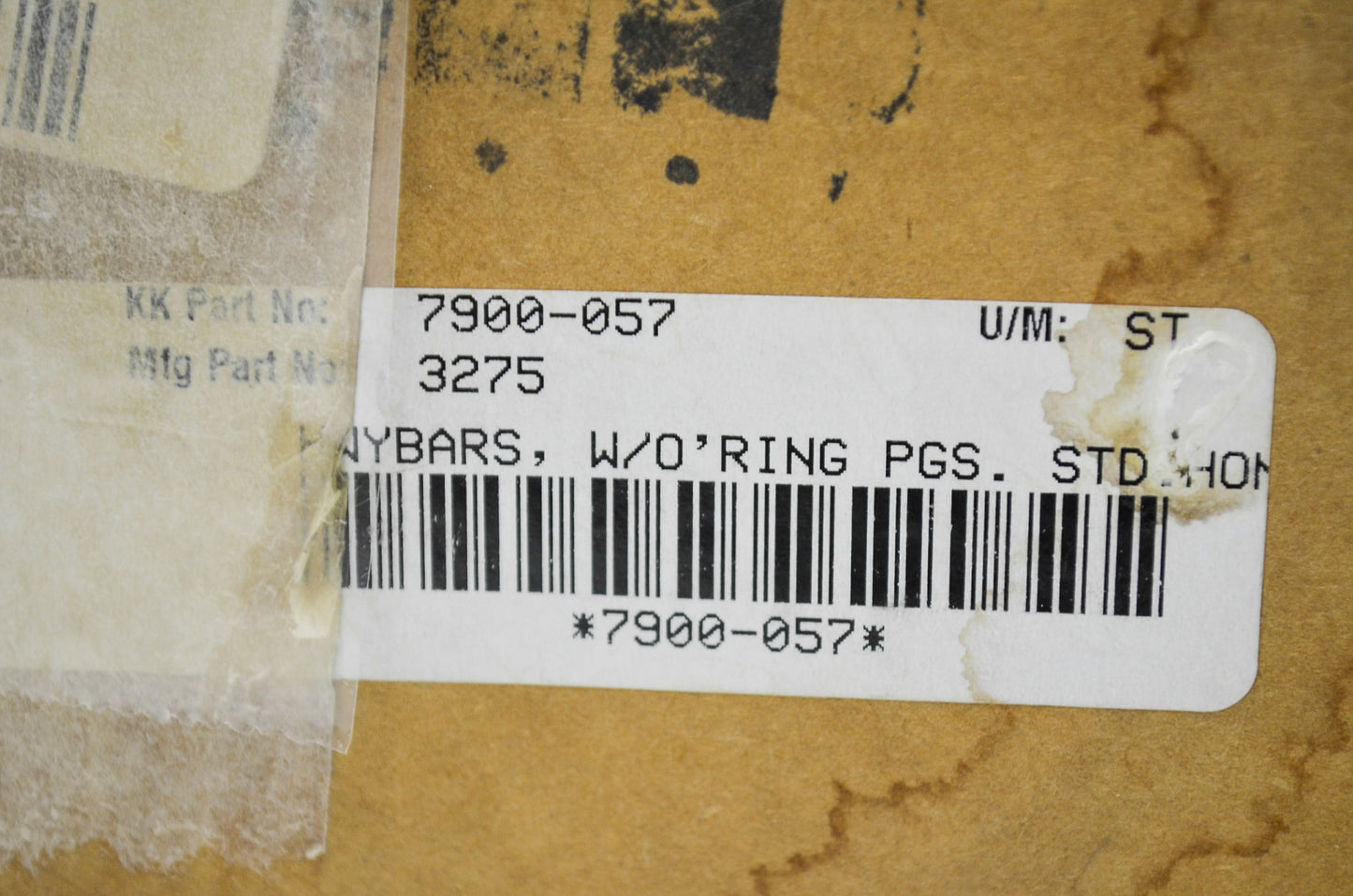 Hi-Way Bar Kit with O Ring Pegs NOS