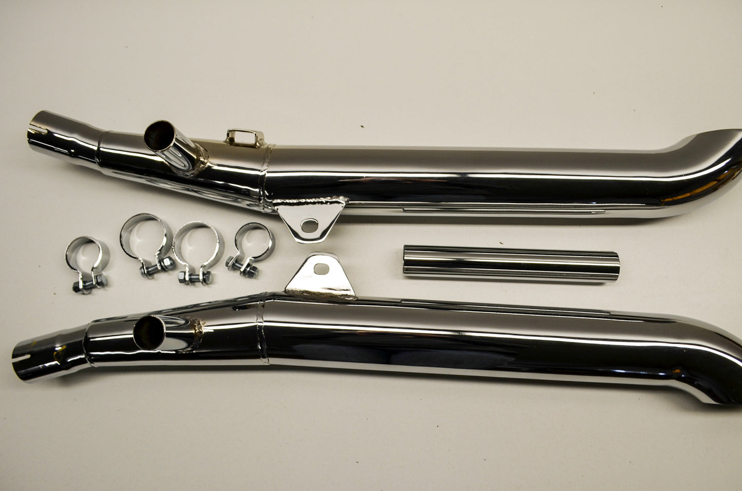 Whispertone Chrome Muffler Kit NOS