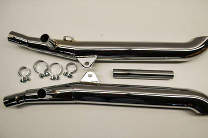 Whispertone Chrome Muffler Kit NOS
