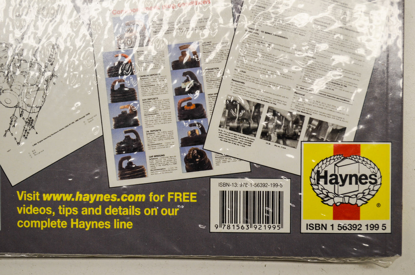 Haynes mms, Black Honda Gold Wing GL 1200 84-87 Owners Workshop Manual NOS