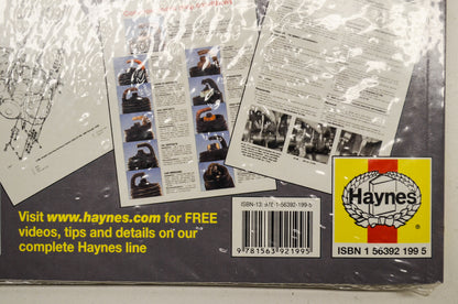 Haynes mms, Black Honda Gold Wing GL 1200 84-87 Owners Workshop Manual NOS