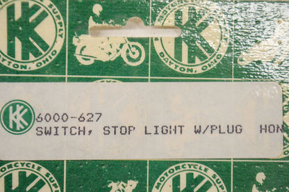 Cycle Pro 6000-627 Stop Light Switch w/ Plug Honda NOS