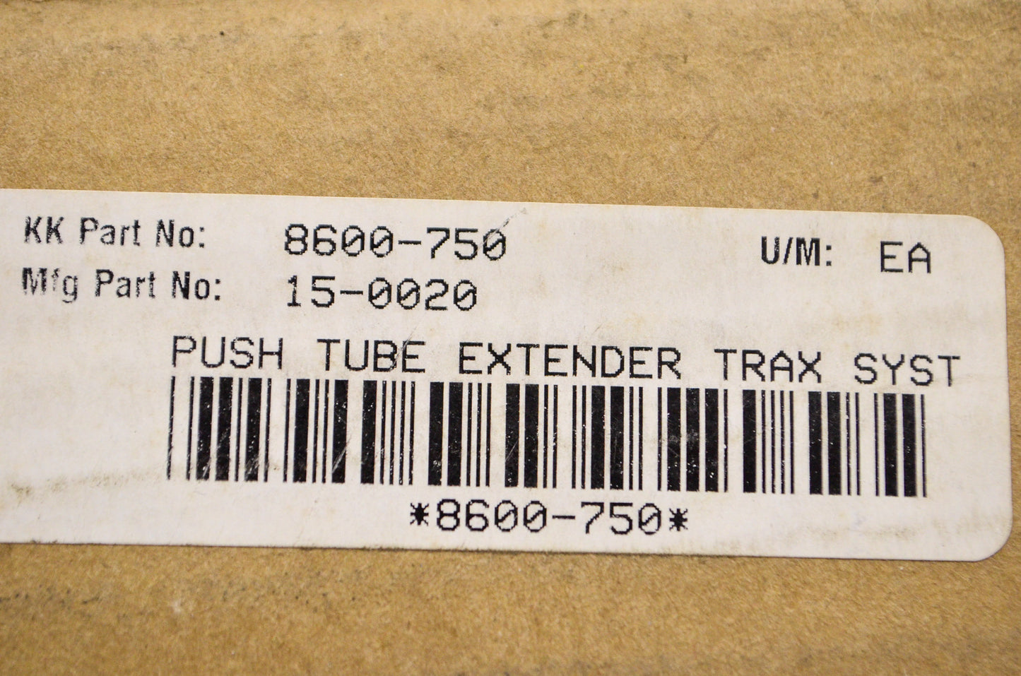 ATV Track System Plow Extender NOS