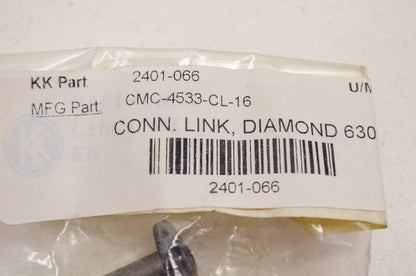 Diamond Chain Co. 2401-066, CMC-4533-CL-16 Connecting Link 630 NOS