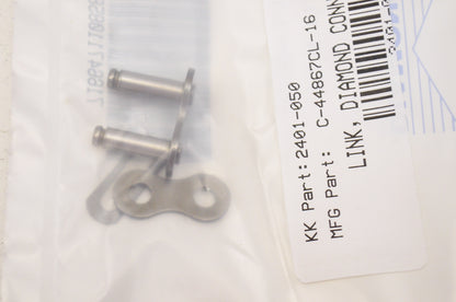 Diamond Chain Co. 2401-050, C-44867CL-16 Connecting Link 428 NOS