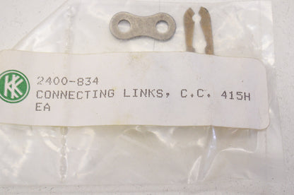 Cycle Pro 2400-834, HC415T Connecting Links CC 415H Qty 2 NOS