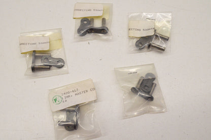 Cycle Pro 2400-417, 12-10412 Master Connecting Link 530 HTR Qty 5 NOS