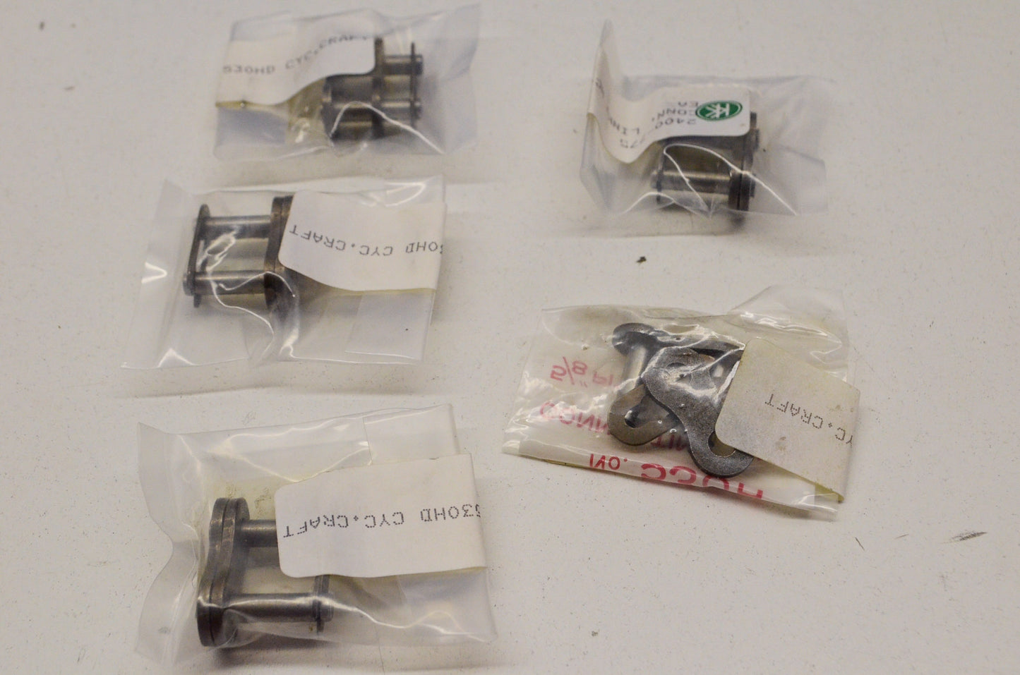 Cycle Pro 2400-775, 53-23803 Connecting Link HC 530 HD Qty 5 NOS