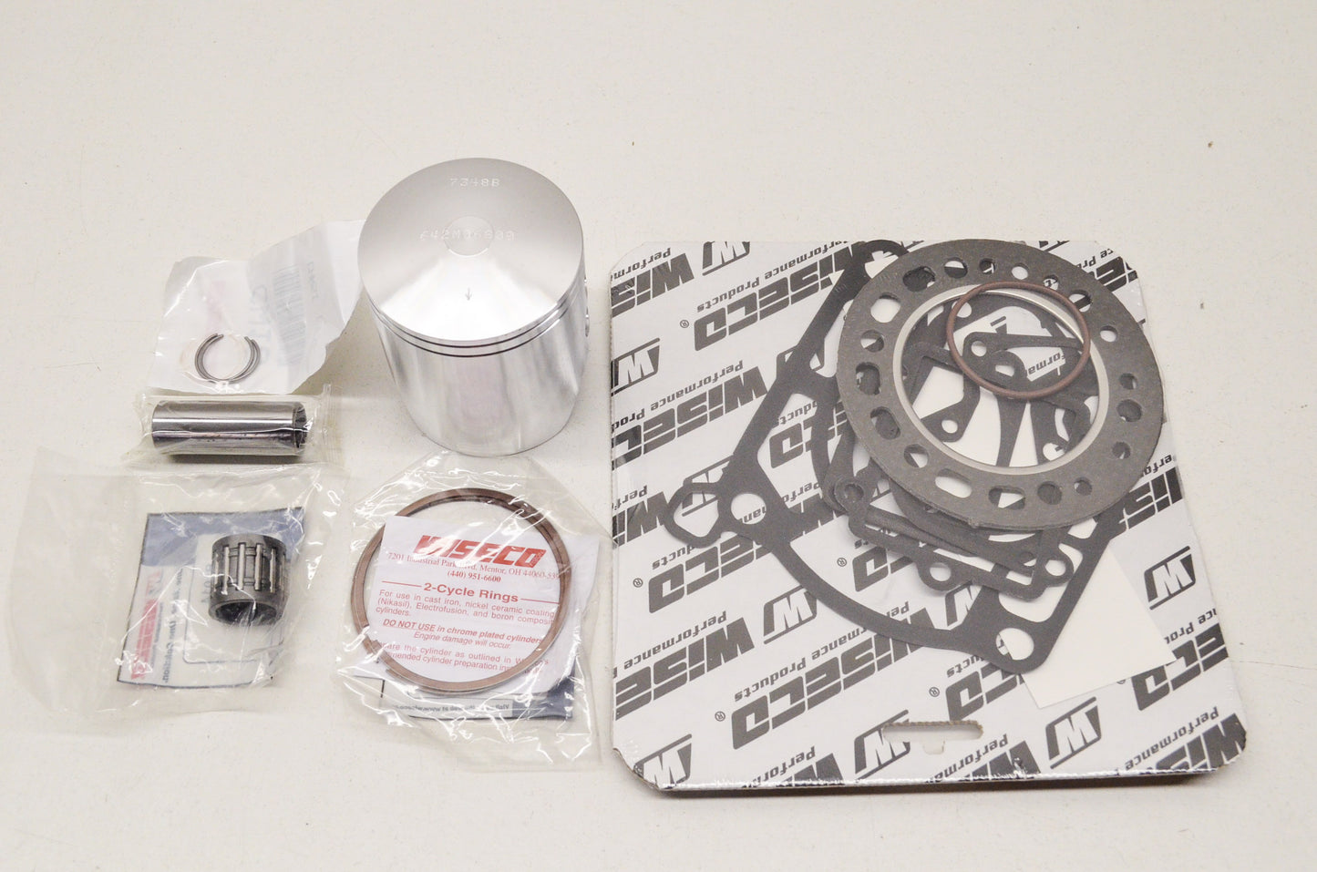 New Wiseco Forged Piston Kit 68mm 93-99 Suzuki RM250