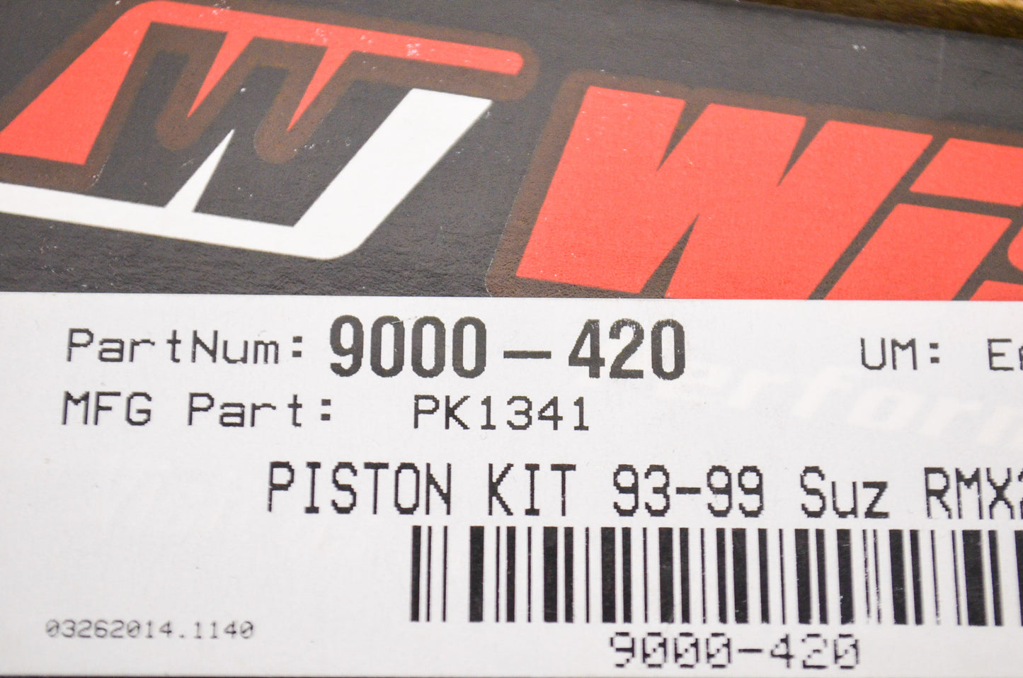 New Wiseco Forged Piston Kit 68mm 93-99 Suzuki RM250