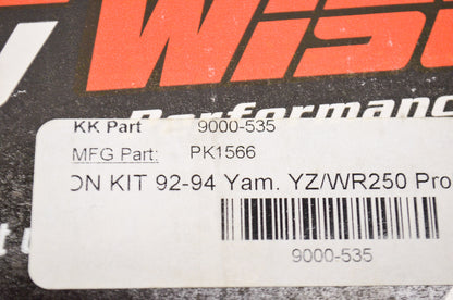 Wiseco PK1566 Top End Kit 70mm 92-94 Yamaha YZWR250 NOS