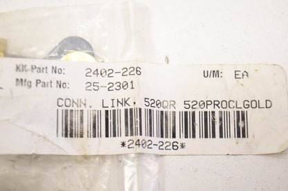 New Tucker Rocky Connecting Links 520 Pro Gold 520QR Qty 3 NOS
