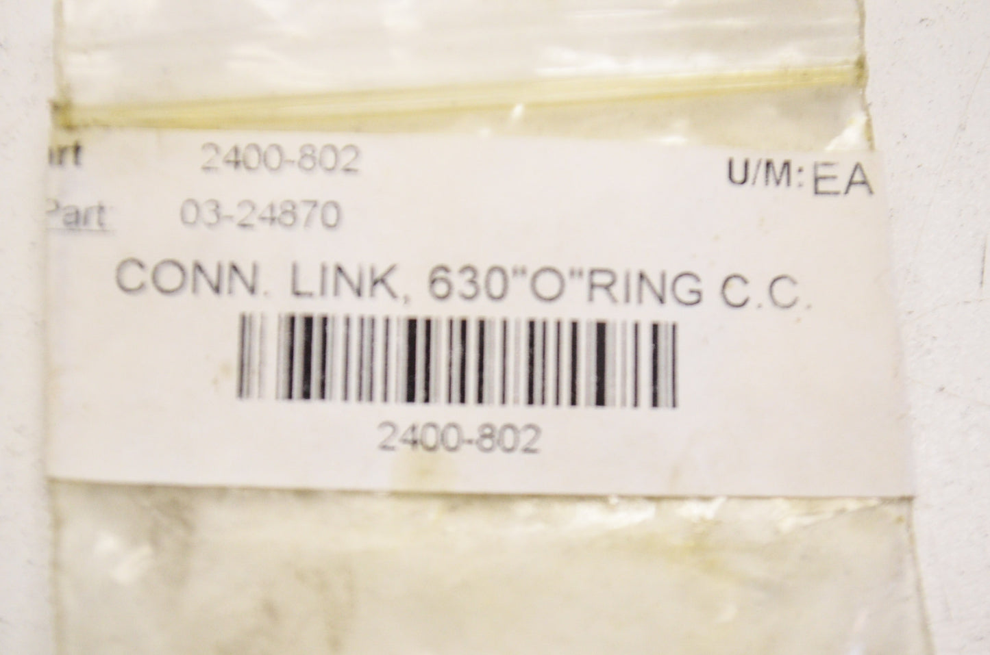 New Cycle Pro LLC Connecting Link 630 O Ring NOS