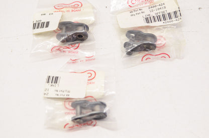 New KK Motorcycle Offset Link 520 QTY 3 NOS