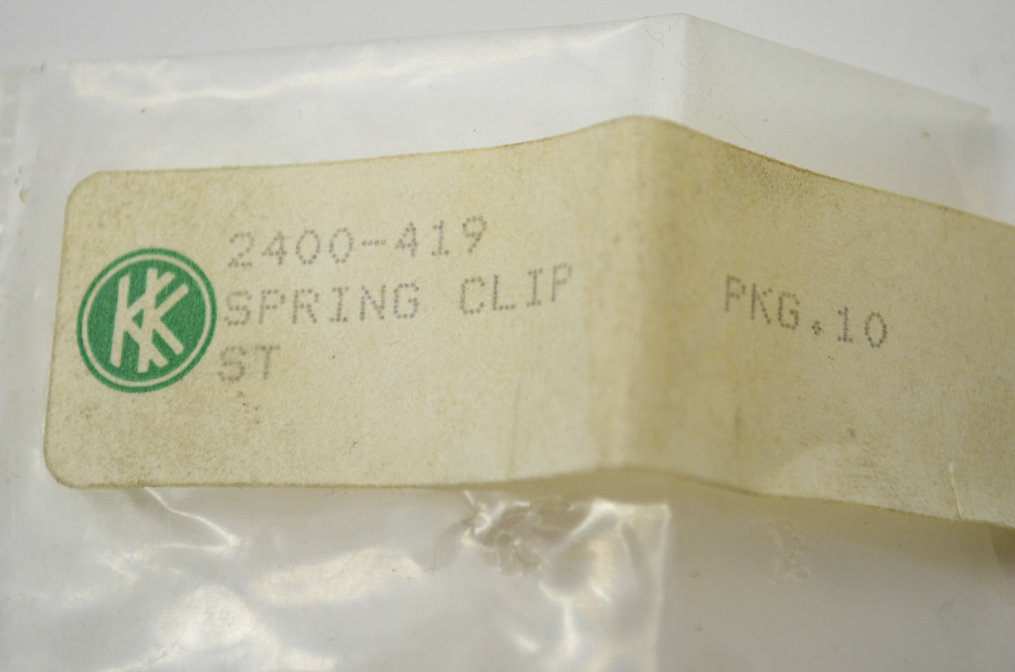 Cycle Pro 2400-419, 12-10435 Connecting Link Spring Clip ST 428 Qty 10 NOS
