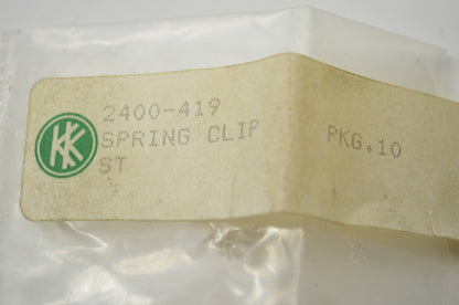 Cycle Pro 2400-419, 12-10435 Connecting Link Spring Clip ST 428 Qty 10 NOS