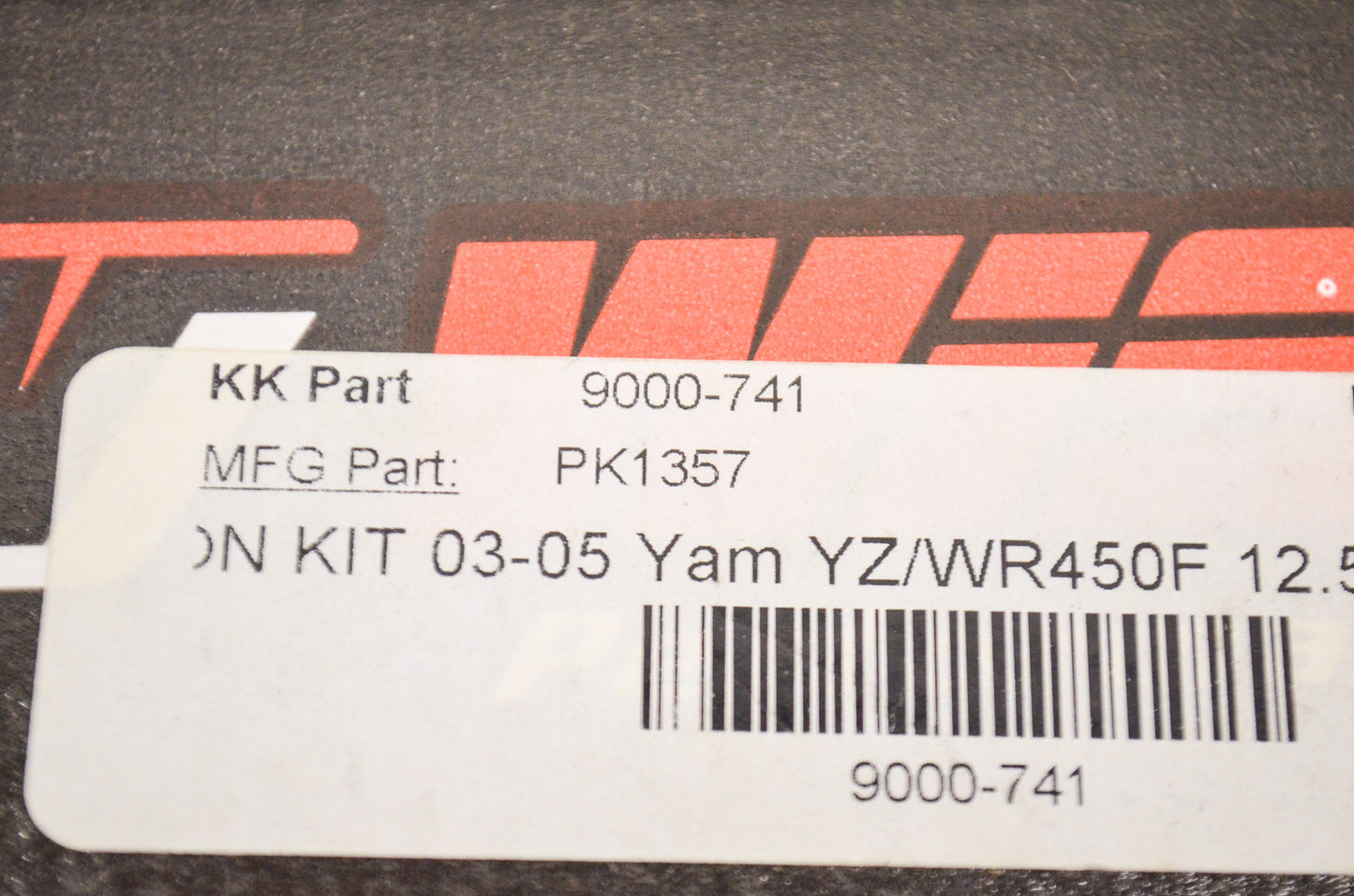 New Wiseco Top End Kit 95mm 03-05 Yamaha YZ450F WR450F