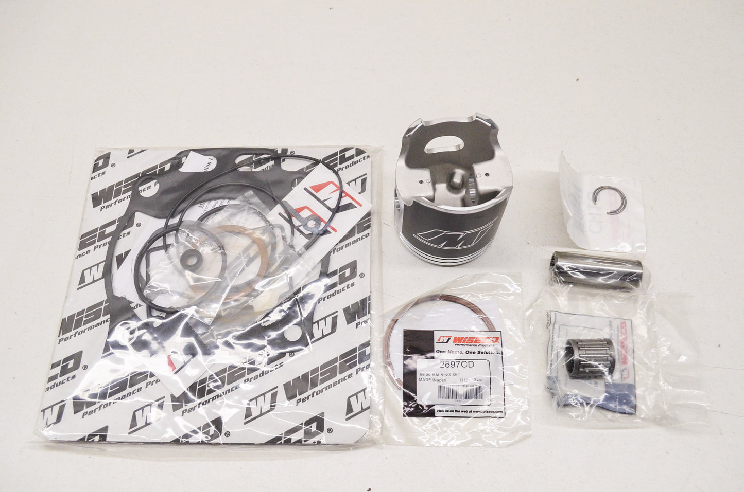 New Wiseco Forged Piston Kit 68.5mm 05-07 Kawasaki KX250