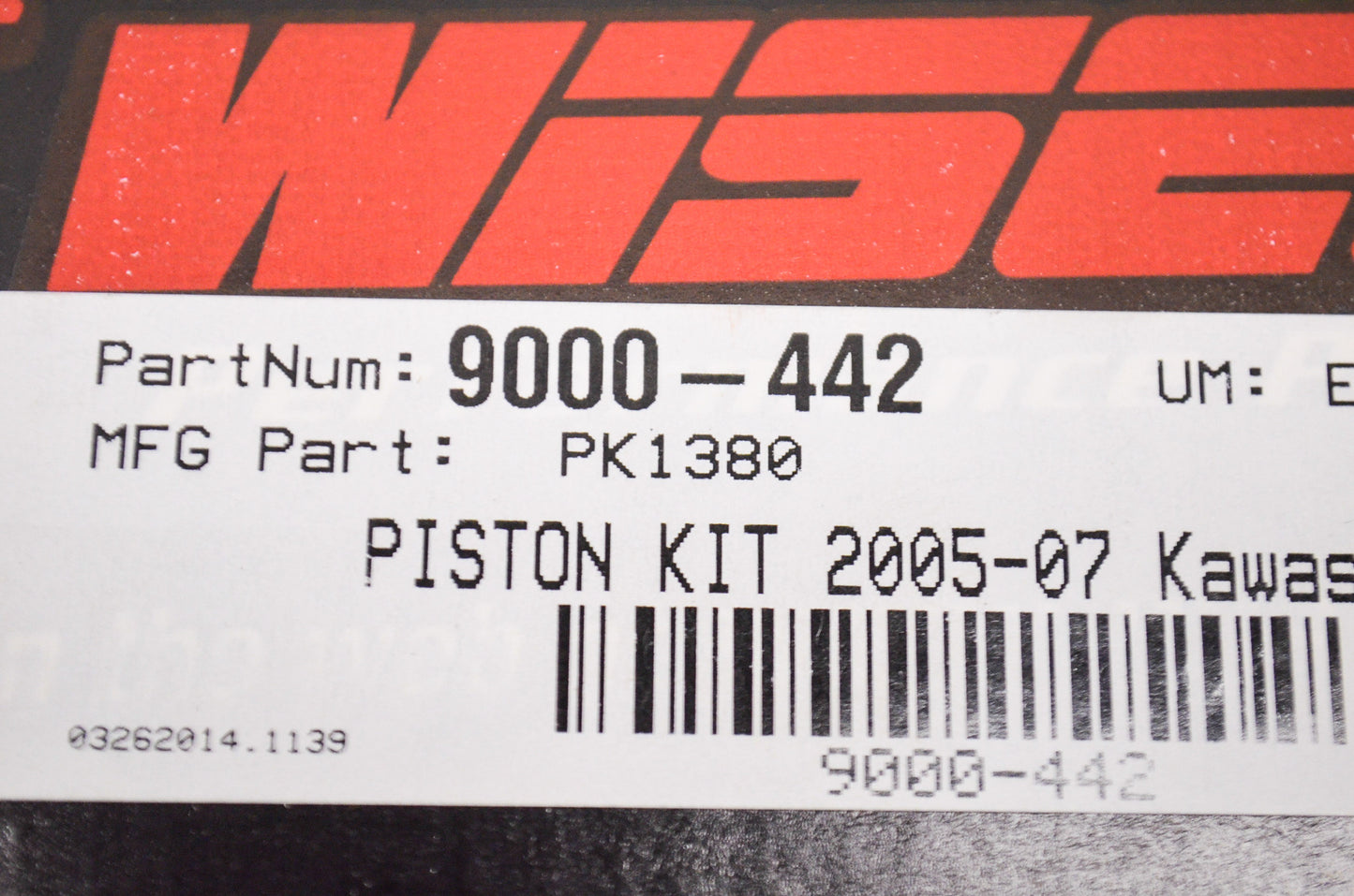 New Wiseco Forged Piston Kit 68.5mm 05-07 Kawasaki KX250