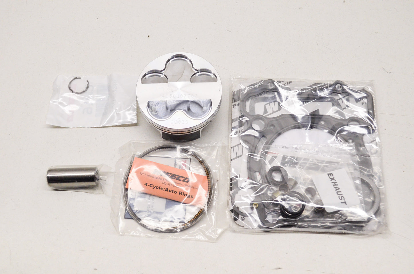 New Wiseco Forged Piston Kit 77mm 01-04 Yamaha YZ250F