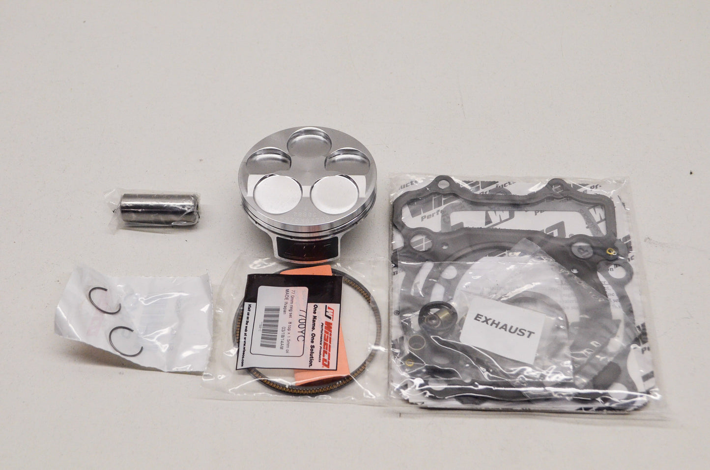 New Wiseco Forged Piston Kit 77mm 08-11 Yamaha YZ250F