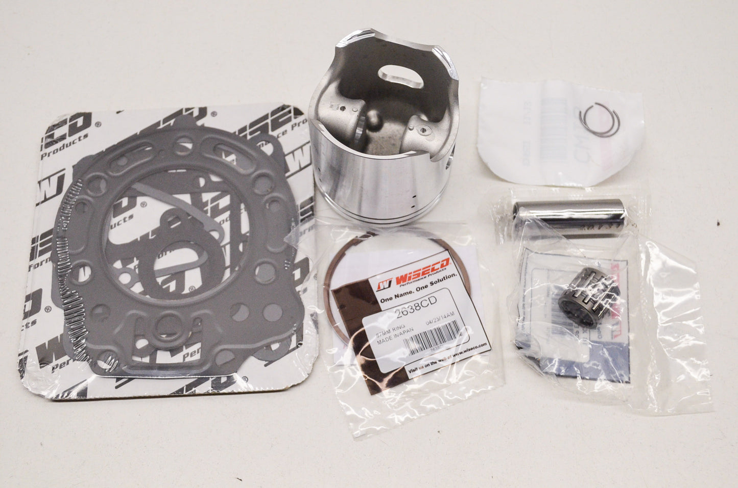 New Wiseco Forged Piston Kit 67mm 89-94 Kawasaki KDX200