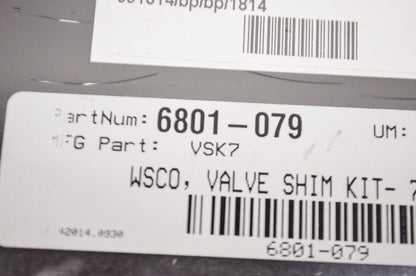 Valve Shim Kit NOS