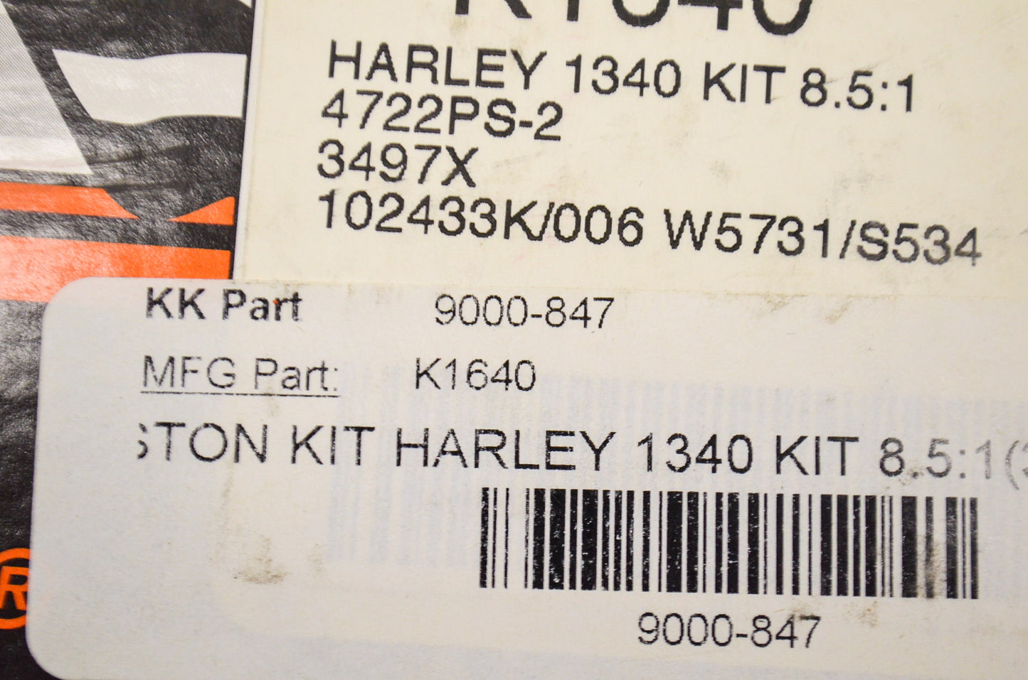 New Wiseco Piston Kit For Harley Davidson