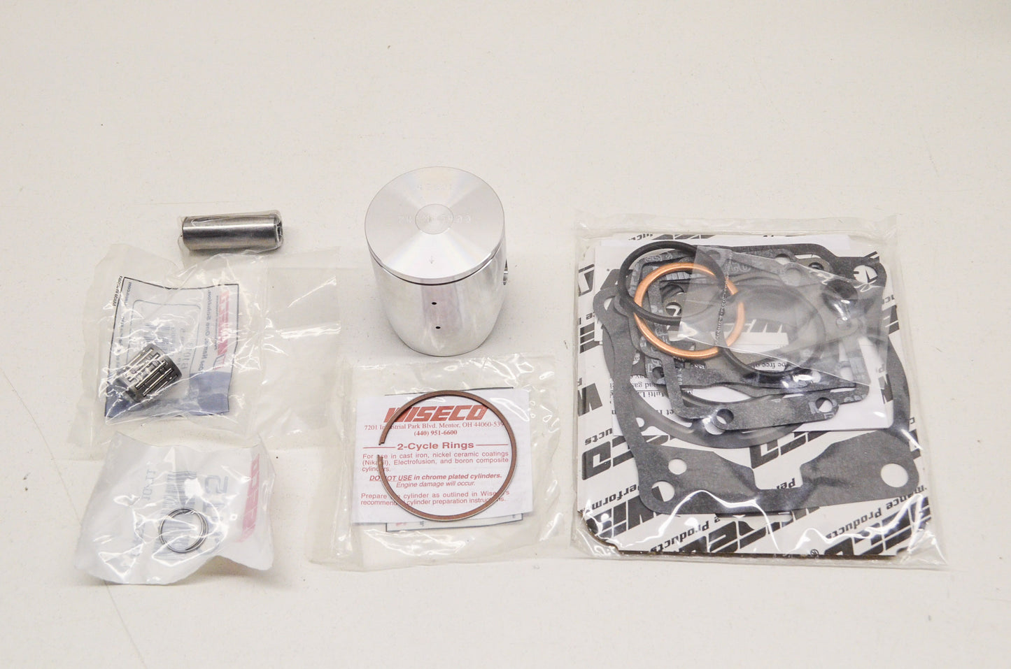 New Wiseco Forged Piston Kit 54mm 99-00 Kawasaki KX125