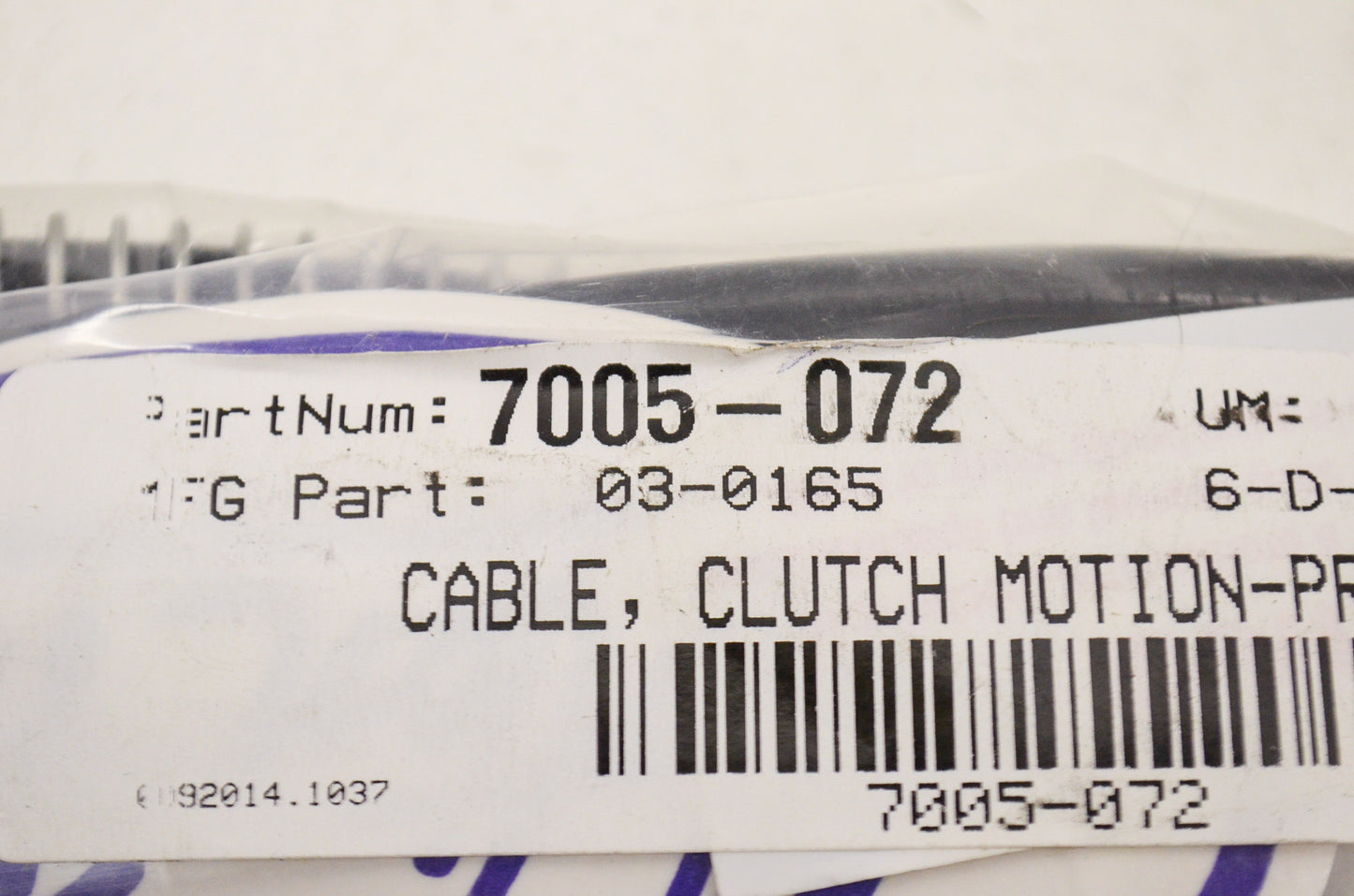 New Motion Pro Clutch Cable