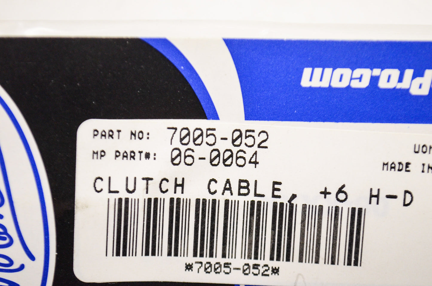 New Motion Pro Clutch Cable