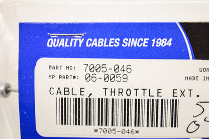 New Motion Pro Throttle Cable
