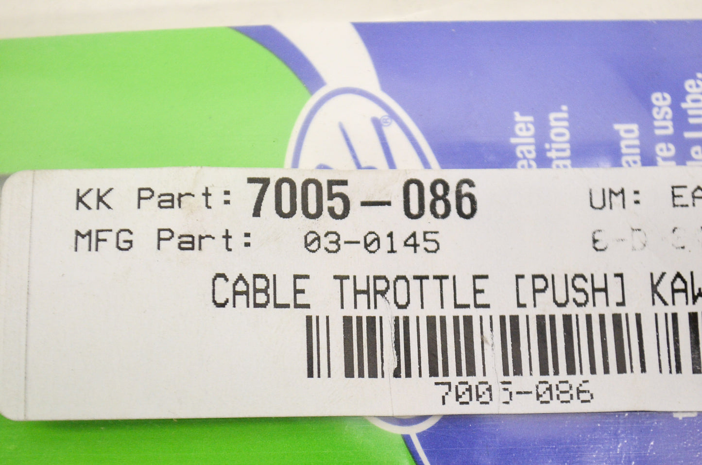 New Motion Pro Throttle Cable Push Kawasaki