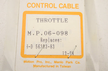 Biker's Choice 06-0098 Throttle Cable Replaces Harley Davidson 56333-83 NOS