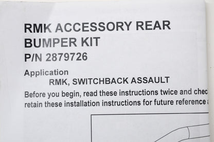Extreme Rear Bumper Kit NOS