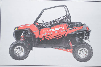 OEM Polaris 2879312 RZR Red Decal Kit NOS