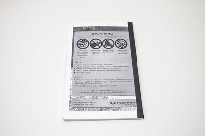 OEM Polaris 9920202 Owner's Manual 06 P30 2X4/4X4 NOS