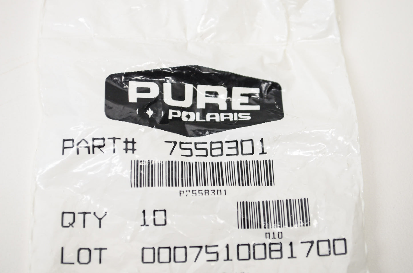 OEM Polaris 7558301 Flat Washer Qty 10 NOS