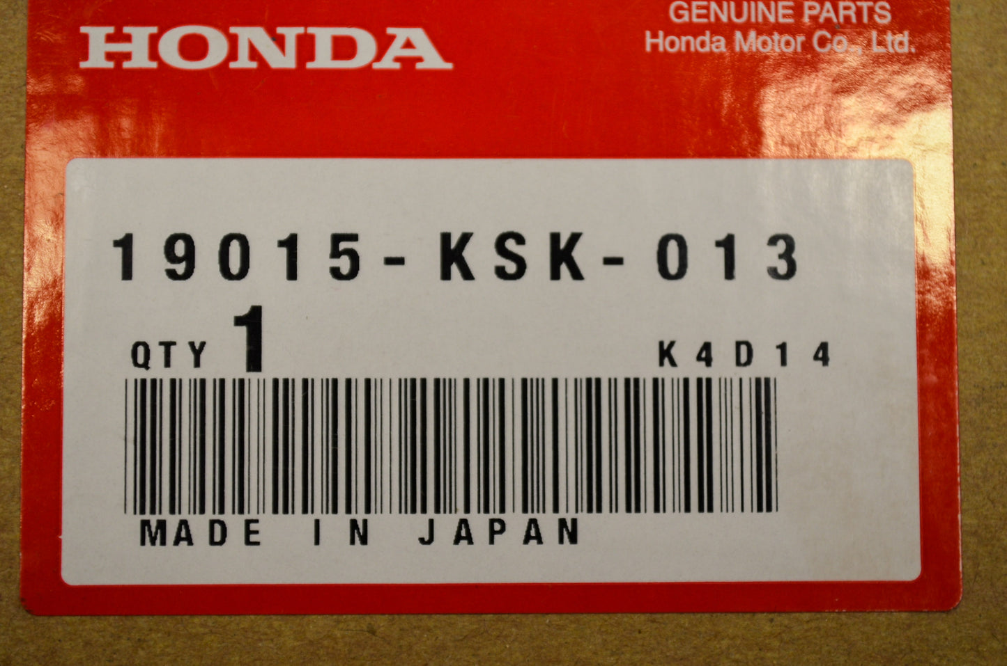 OEM Honda 19015-KSK-013 Left Radiator NOS