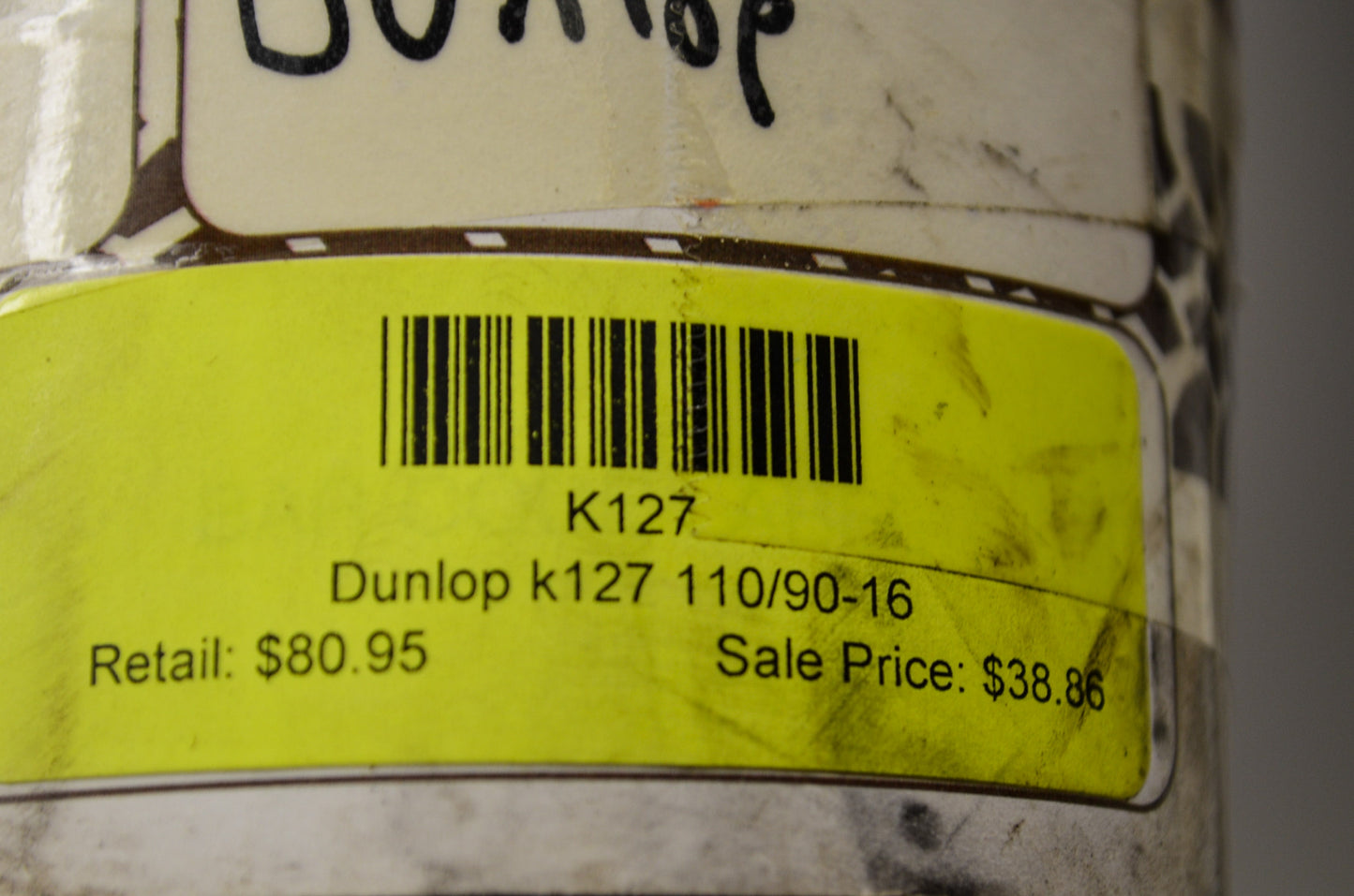 New OEM Dunlop Gold Seal K127 110/90-16 NOS