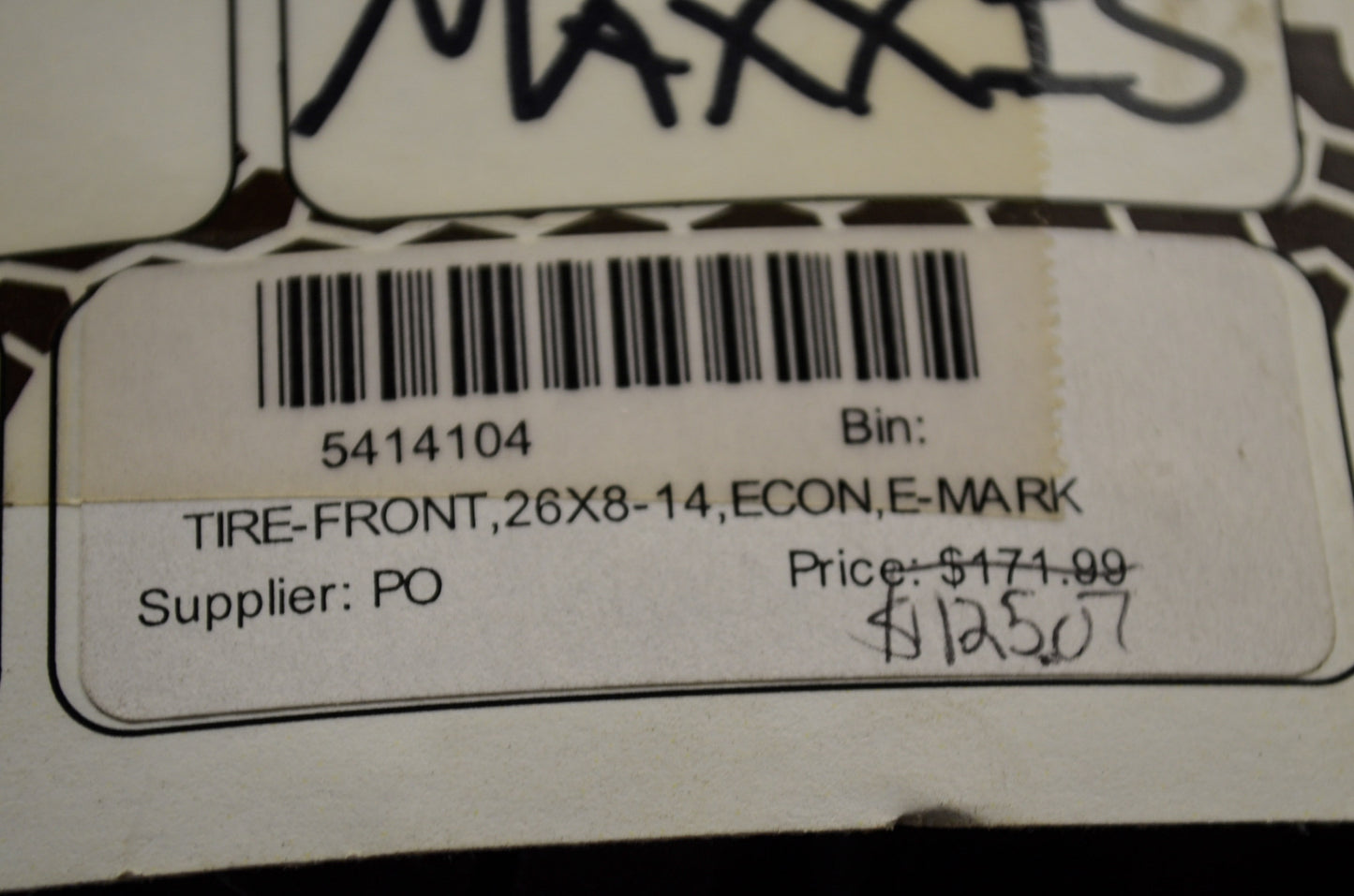 New OEM Maxxis M9805 AT26X8-14 Qty 2 NOS