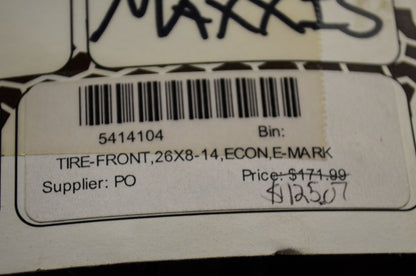 New OEM Maxxis M9805 AT26X8-14 Qty 2 NOS
