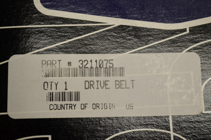 OEM Polaris 3211075 Drive Belt NOS