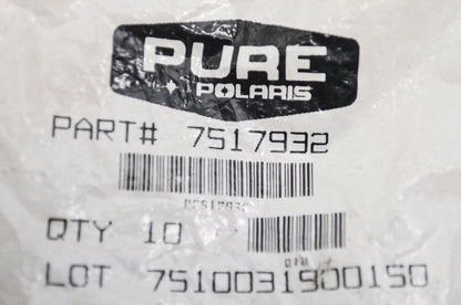 OEM Polaris 7517932 Screw M6X1.0X50.0 HX/FL-YD Qty 5 NOS