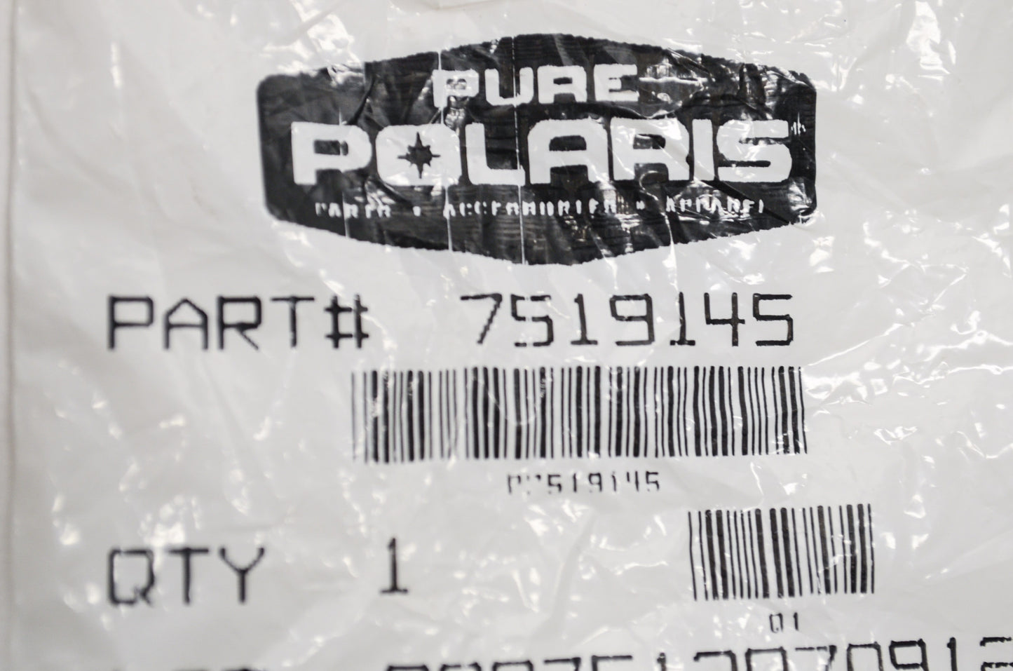 OEM Polaris 7519145 Hex Flange Screw M6X1.0X12 NOS