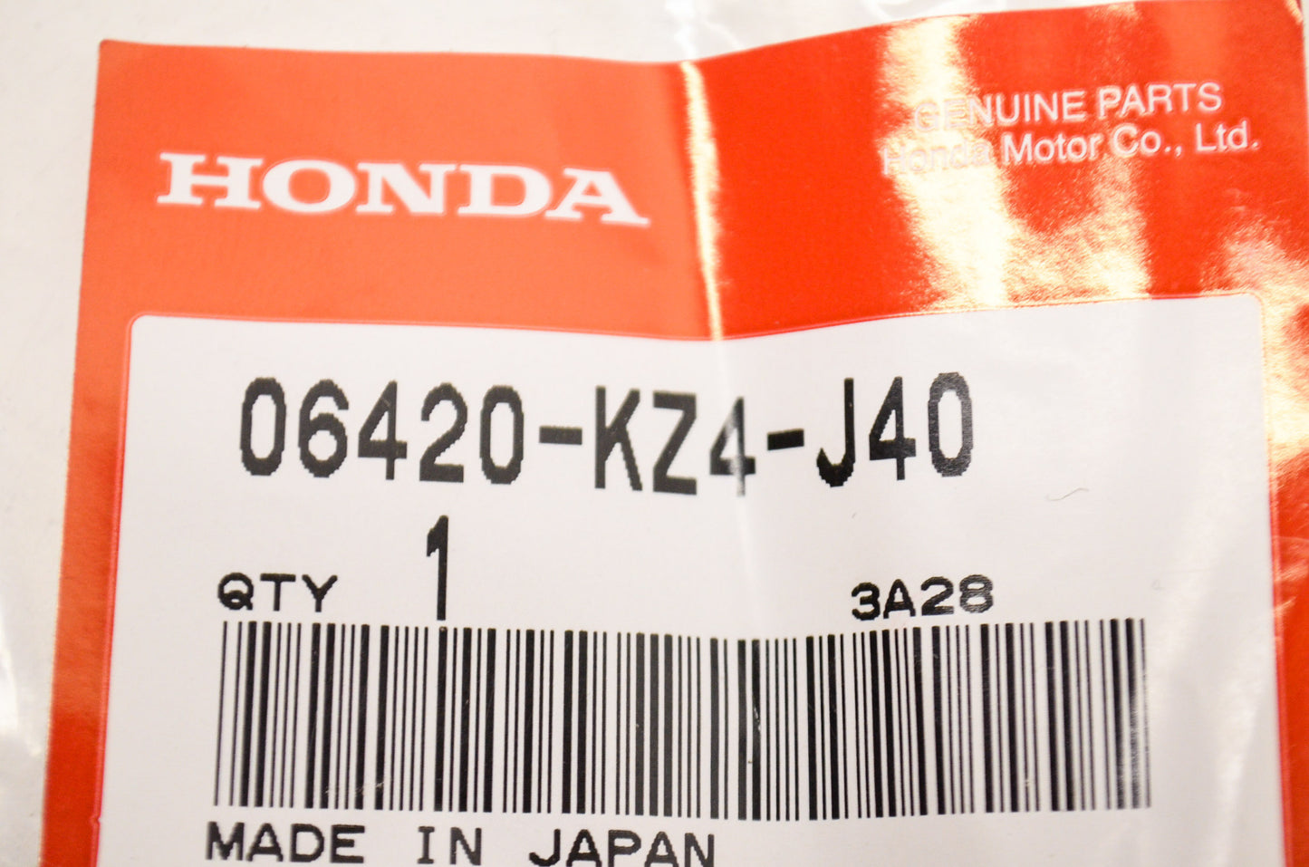 OEM Honda 06420-KZ4-J40 Rear Spoke Set NOS