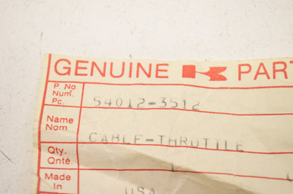 New OEM Kawasaki Throttle Cable NOS