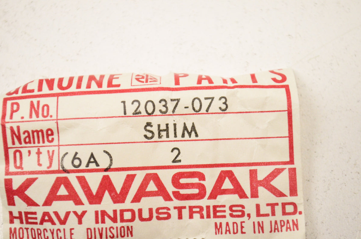 OEM Kawasaki 12037-073 Shim 3.30T NOS