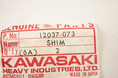 OEM Kawasaki 12037-073 Shim 3.30T NOS