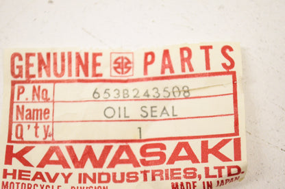 OEM Kawasaki 653B243508 Oil Seal TB24358 NOS